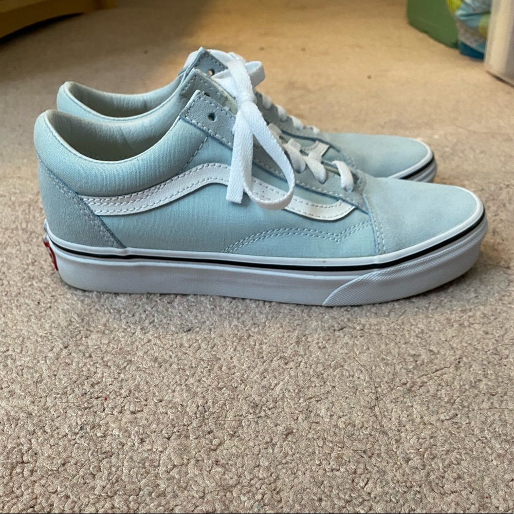 Baby Blue Old Skool Vans